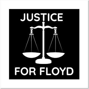 Justice for floyd Posters and Art